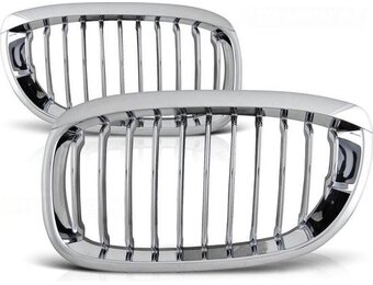 Voorgrill Chroom - BMW E46 Coupé/Cabrio (2003-2006) - 68% Korting