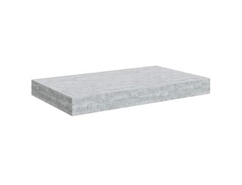 Zwevend Wandschap Betongrijs 40x23cm - 52% Korting