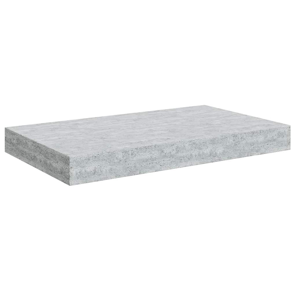 Zwevend Wandschap Betongrijs 40x23cm - 52% Korting