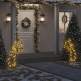 VidaXL Meteoor Kerstverlichting 115 LED's Warmwit - 45% Korting