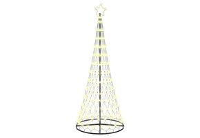 vidaXL LED Kerstboom Warmwit 250cm - 51% Korting