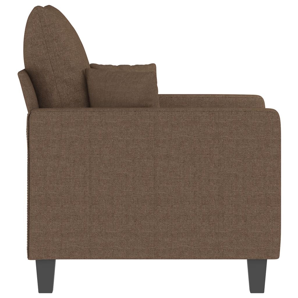 VidaXL Fauteuil Stof Bruin 60 cm met 75% Korting