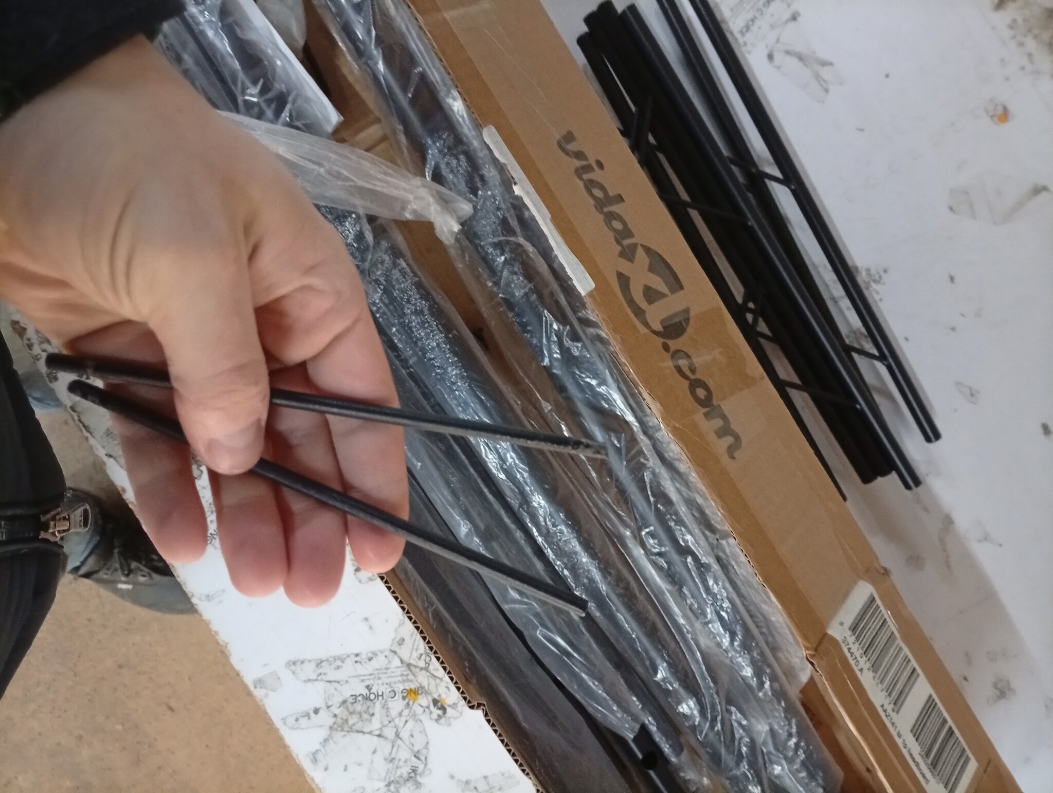 vidaXL Hoofdbord Metaal Zwart 140 cm met 72% korting