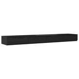VidaXL Bedlades Zwart Eiken (62% korting) - 180 cm