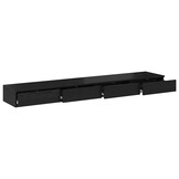 VidaXL Bedlades Zwart Eiken (62% korting) - 180 cm