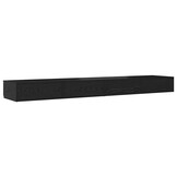 VidaXL Bedlades Zwart Eiken (62% korting) - 180 cm