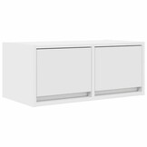 vidaXL TV-meubel 60x31x25,5 cm Bewerkt Hout Wit - 61% Korting