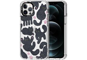 iPhone 12 Pro Max Hoesje: Militaire Valbescherming & Katten Design (44% Korting)