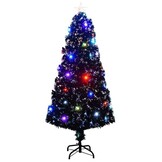 VidaXL Kunstkerstboom met LED & Glasvezel 150 cm - 60% Korting