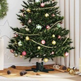VidaXL Kerstboomstandaard Staal Groen - 76% Korting!