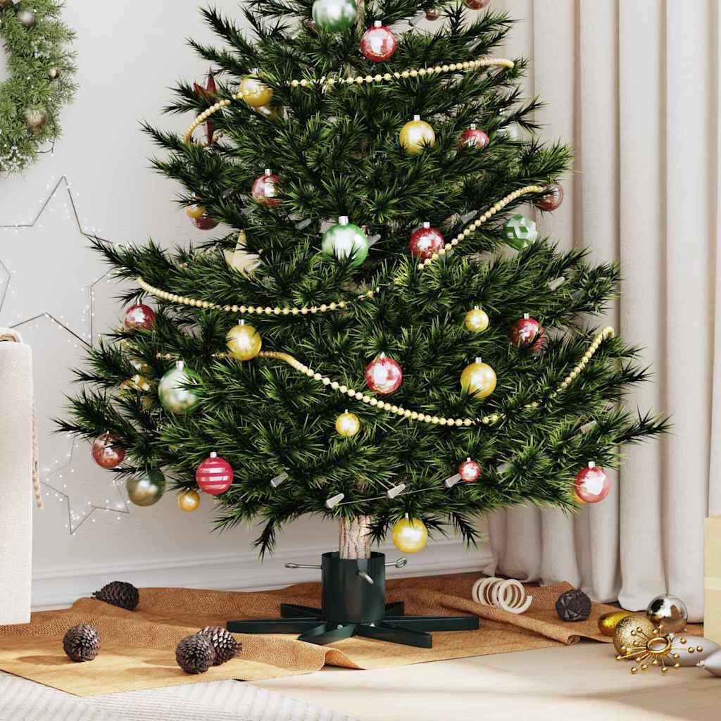 VidaXL Kerstboomstandaard Staal Groen - 76% Korting!