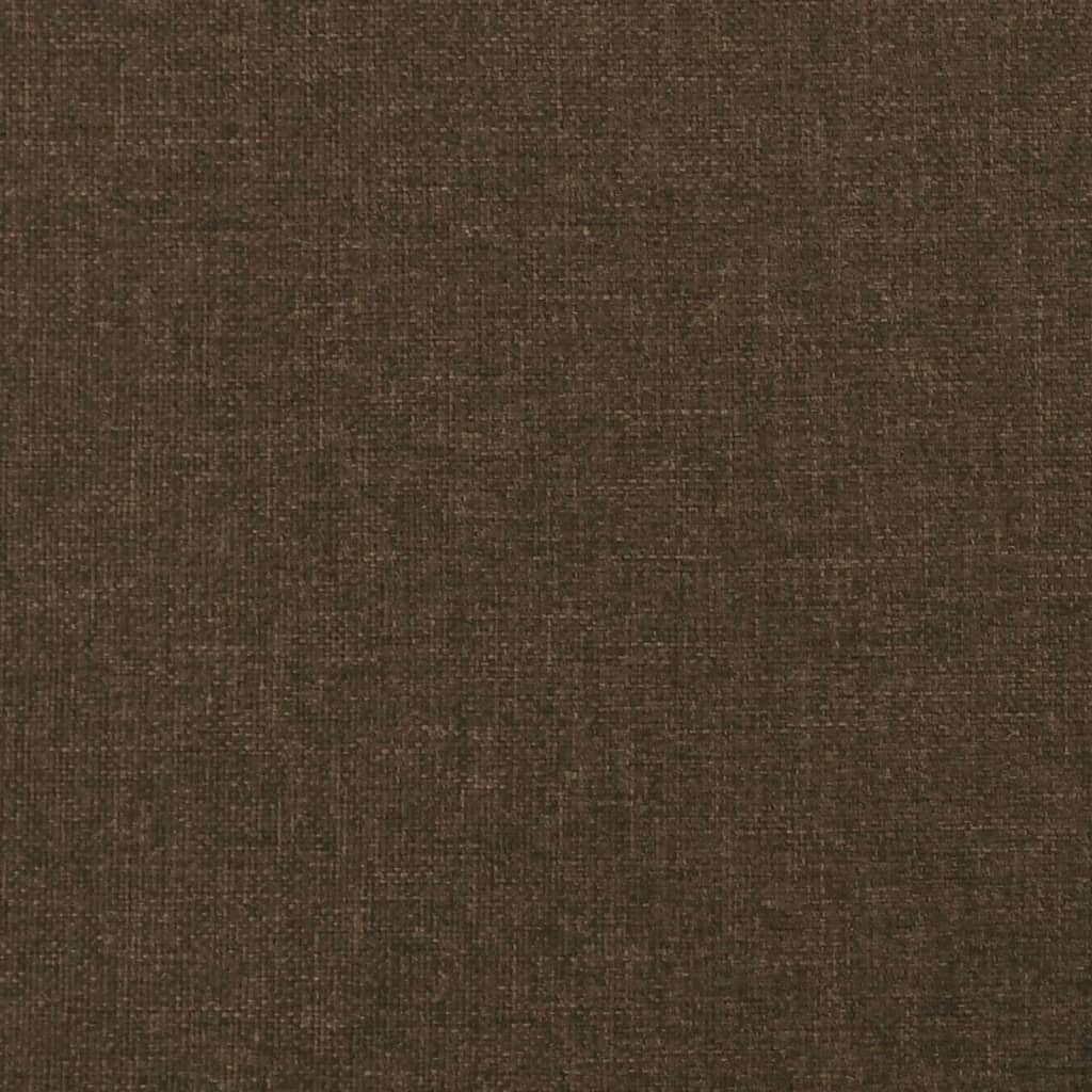 vidaXL Hoofdborden 2 stuks 72x5x78/88 cm Stof Donkerbruin (59% Korting)