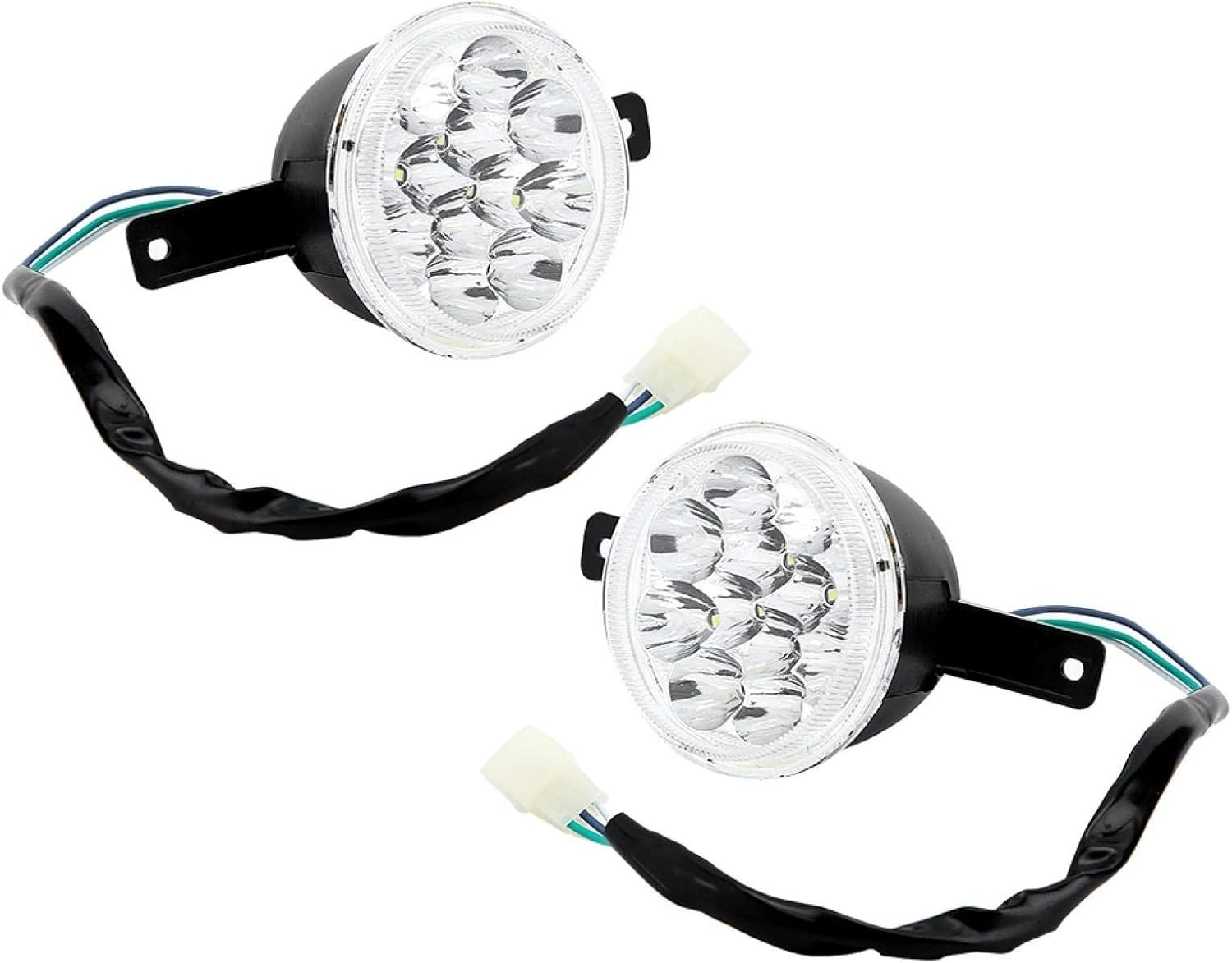ATV Koplamp LED Set - 12V - ABS - 50% Korting