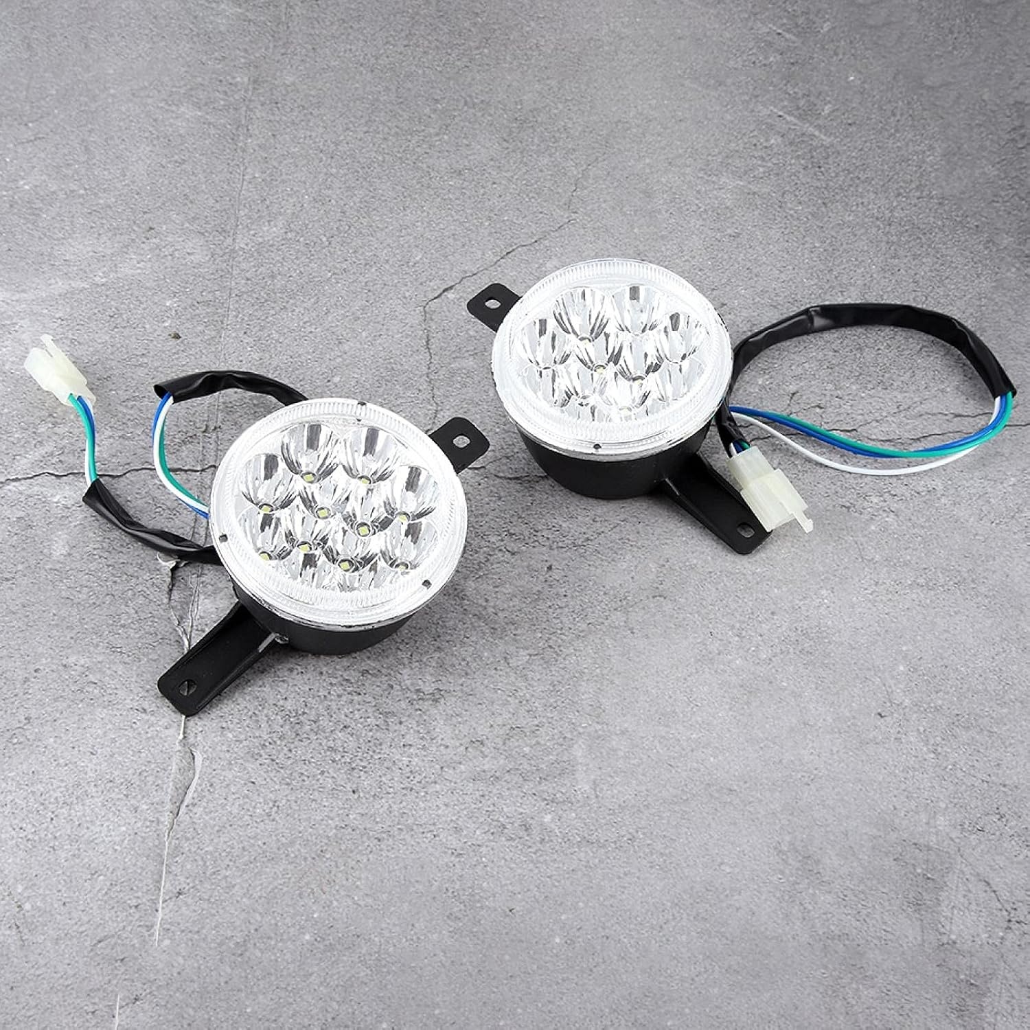 ATV Koplamp LED Set - 12V - ABS - 50% Korting