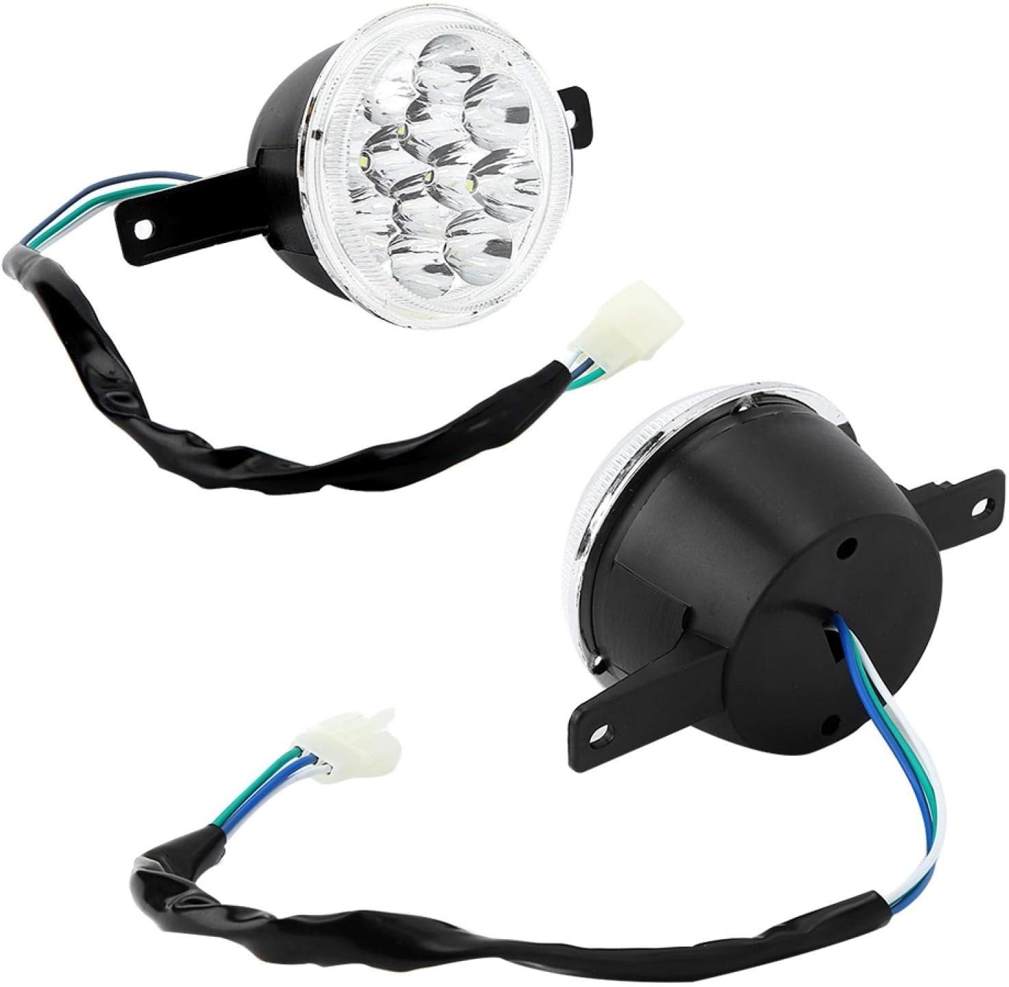 ATV Koplamp LED Set - 12V - ABS - 50% Korting