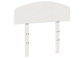 Hoofdbord Grenenhout Wit - 75 cm - 50% Korting