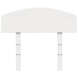 Hoofdbord Grenenhout Wit - 75 cm - 50% Korting