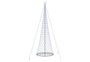 vidaXL Blauwe LED Kerstboom (399cm) met 450 LEDs - 66% Korting!