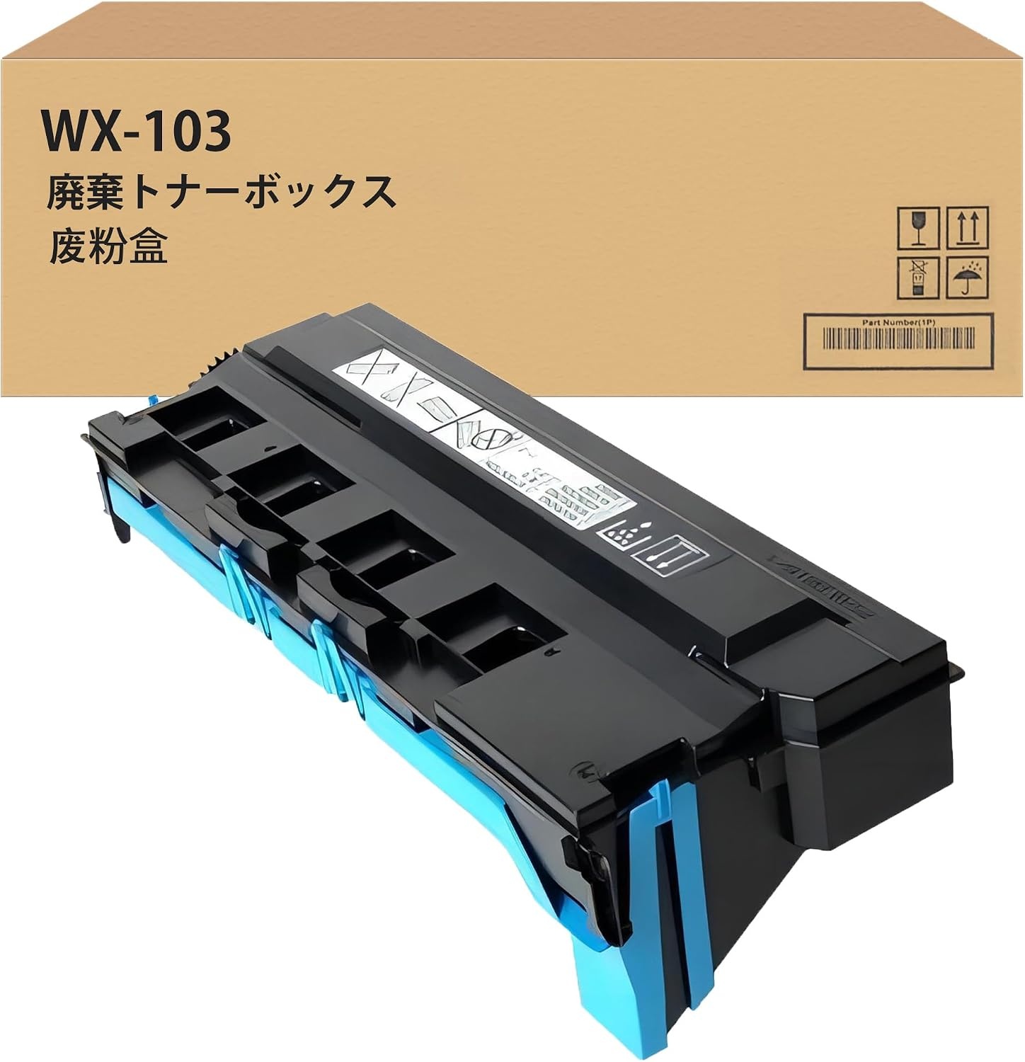 Afvaltonercontainer LCL WX-103 voor Konica Minolta Bizhub printers - 55% korting