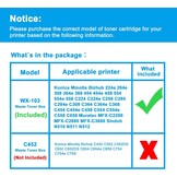 Afvaltonercontainer LCL WX-103 voor Konica Minolta Bizhub printers - 55% korting