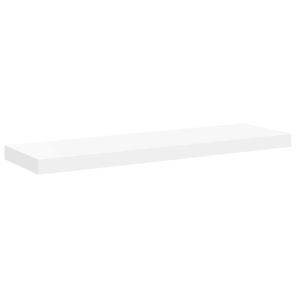 Zwevende Wandschappen MDF Wit 2 stuks - 55% Korting