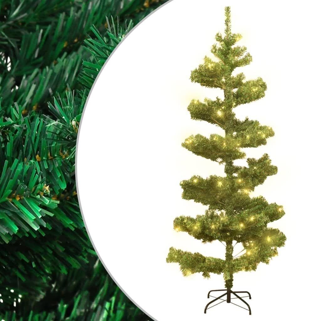 Kunstkerstboom met Verlichting 180cm Groen - 46% Korting
