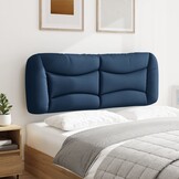 vidaXL Hoofdbordkussen Blauw - 140cm - 42% Korting