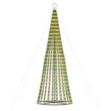 vidaXL LED-kerstboom 300 cm Kleurrijk (688 LEDs) - 52% Korting!