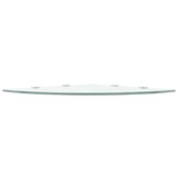 vidaXL Hoekschap Glas Transparant 45x45 cm - 62% Korting