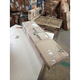 Hoofdbord Grenenhout Zwart 206x4x100 cm - 73% Korting