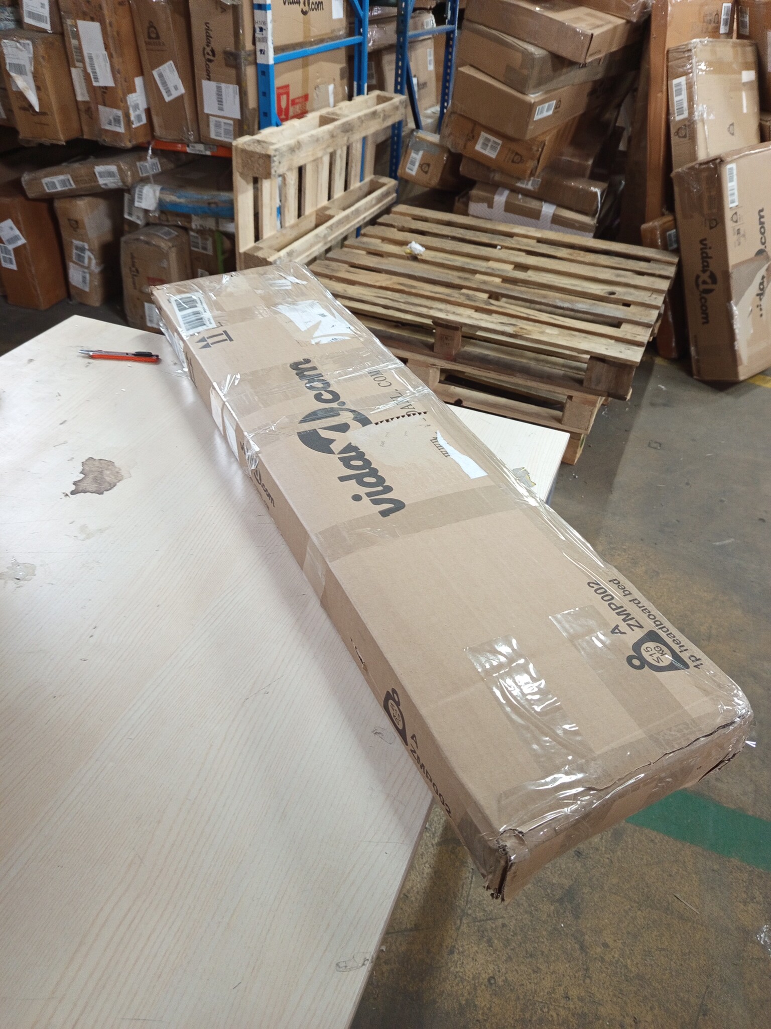 Hoofdbord Grenenhout Zwart 206x4x100 cm - 73% Korting