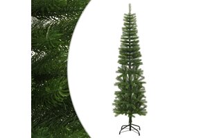 Smalle Kunstkerstboom 210cm Groen - 37% Korting