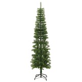 Smalle Kunstkerstboom 210 cm PE - 52% Korting