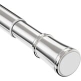 Uitschuifbare Gordijnroede Zonder Boren RVS Zilver 48-70 cm met 39% Korting