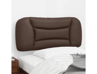 vidaXL Hoofdbordkussen 80cm Kunstleer Bruin - 45% Korting