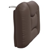 vidaXL Hoofdbordkussen 80cm Kunstleer Bruin - 45% Korting