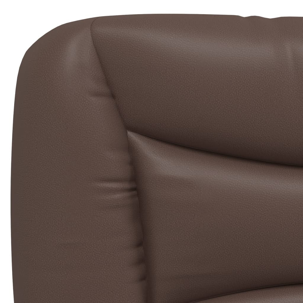 vidaXL Hoofdbordkussen 80cm Kunstleer Bruin - 45% Korting
