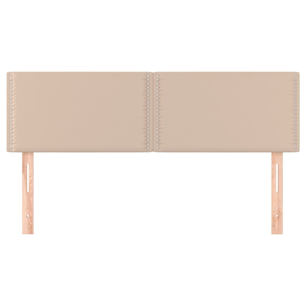 vidaXL Hoofdborden Cappuccino (2 stuks) - 45% Korting