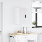 Keukenwandkast Porto bewerkt hout wit - 77% Korting