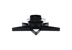 Zwarte Kerstboomstandaard (47x47x13,5 cm) met 63% Korting