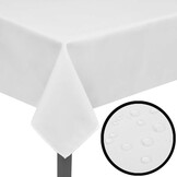 5x Wit Tafelkleed 100x100 cm - 45% Korting