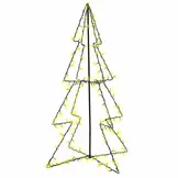 Kegelkerstboom met 160 LED's - Binnen & Buiten - 68% Korting