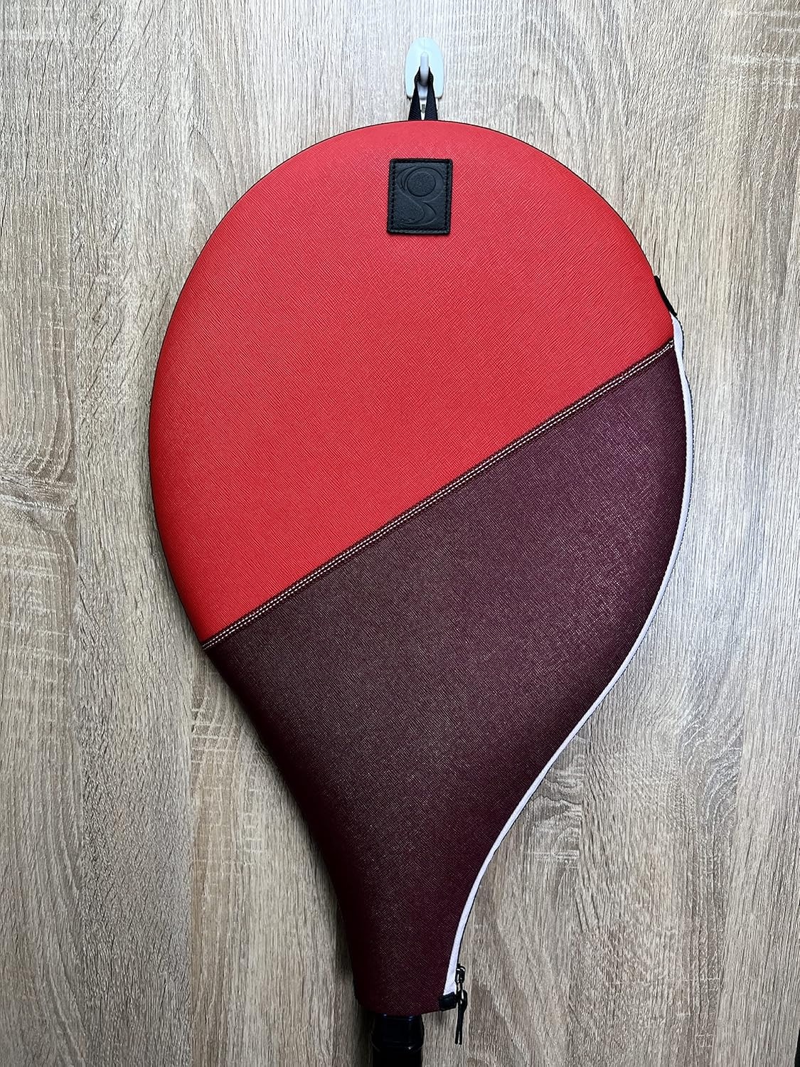 Waterdichte Tennisrackethoes Rood - Neopreen met Rits & Opbergzak - 51x31cm (56% Korting)