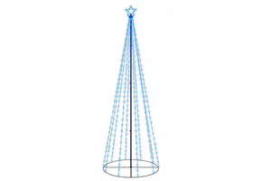Blauwe LED Kegelkerstboom 300cm - 64% Korting!