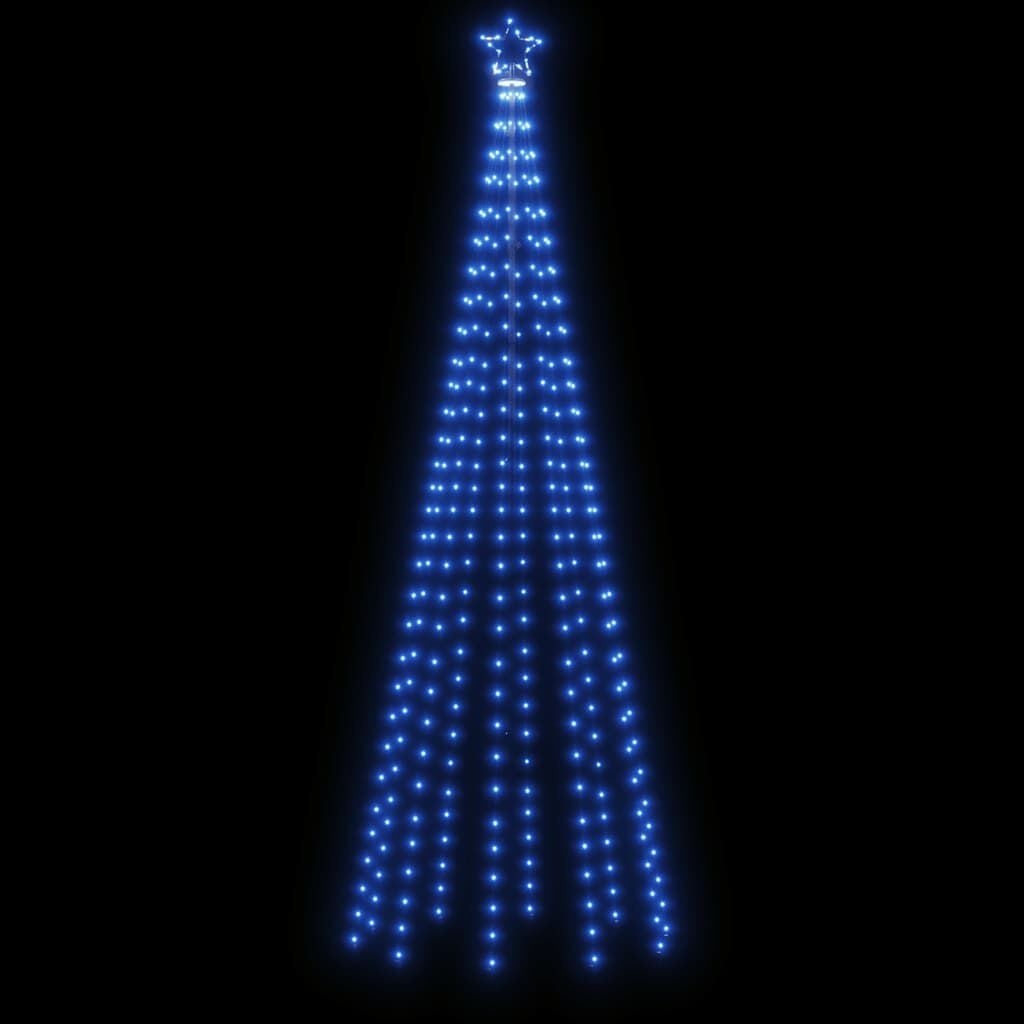 Kegelkerstboom Blauw 310 LED's 300cm - 61% Korting
