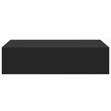 VidaXL Wandschap met Lade Zwart MDF - 30% Korting!