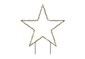 vidaXL Ster Kerstverlichting 115 LED Warmwit - 50% Korting