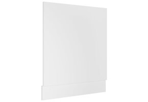 vidaXL Vaatwasserpaneel Lyon 59,5cm - Bewerkte Hout Wit (60% Korting)