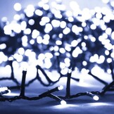 VidaXL Lichtslinger 3000 LED's Koudwit 65m PVC - 68% Korting