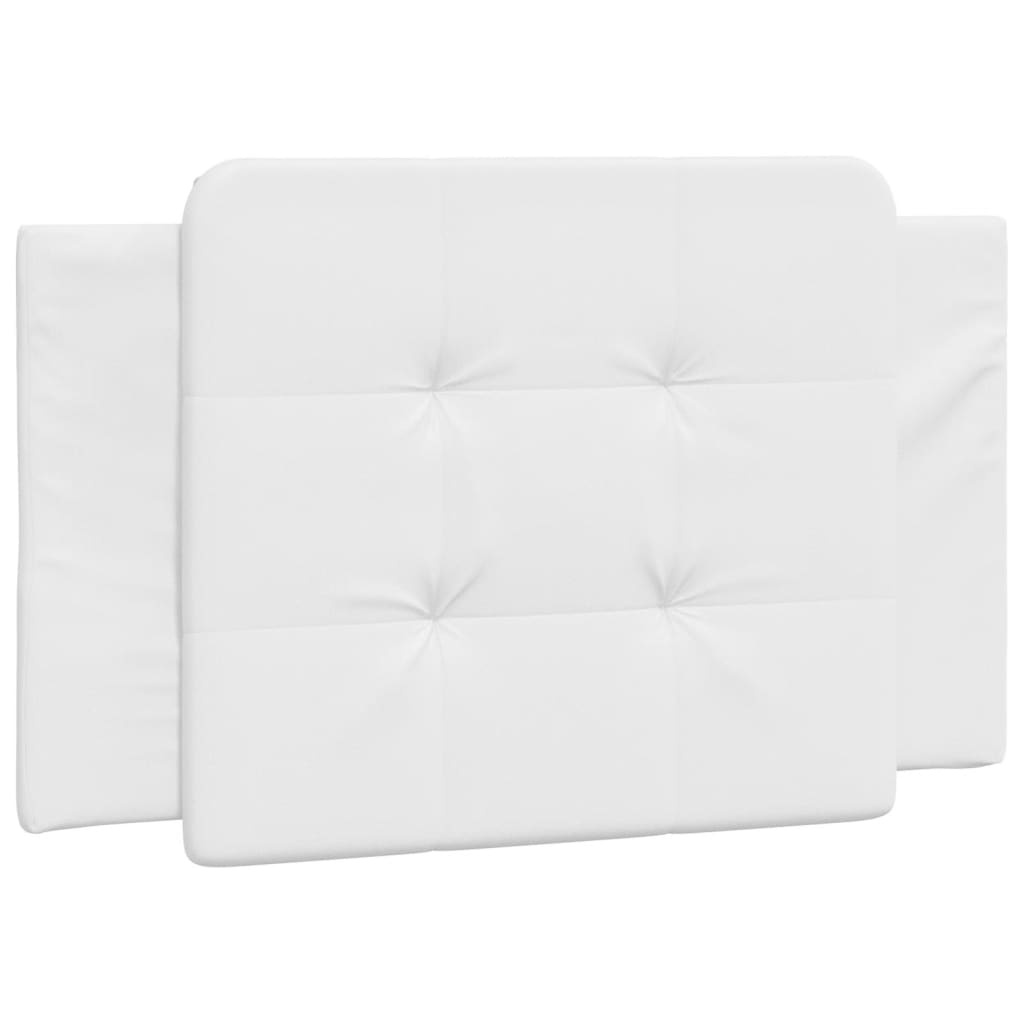 VidaXL Hoofdbordkussen Kunstleer Wit 80 cm - 63% Korting